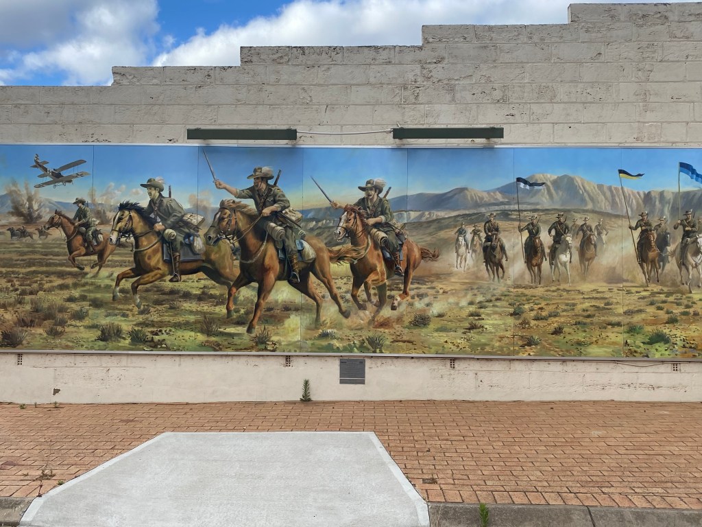 Photo of a mural of the Lighthouse charge